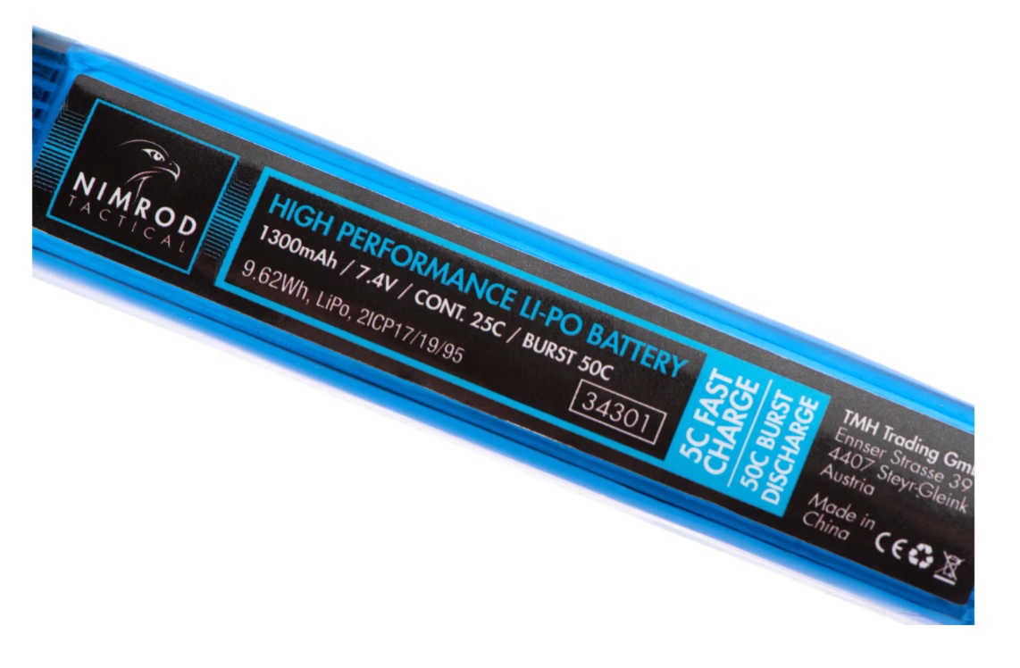 LI-PO - ACUMULATOR 7.4V - 1300MAH - 25C - 2 | YEO